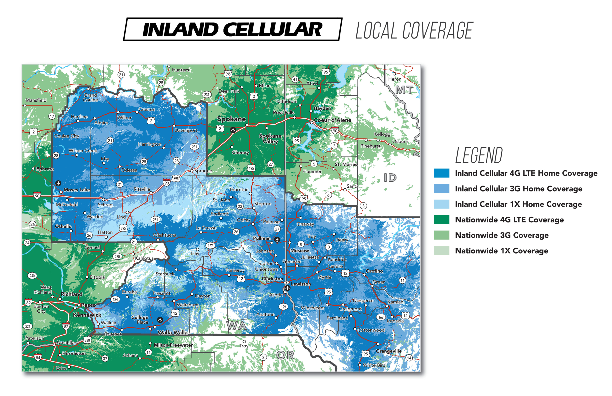 Stations and Coverage Map - Ampers