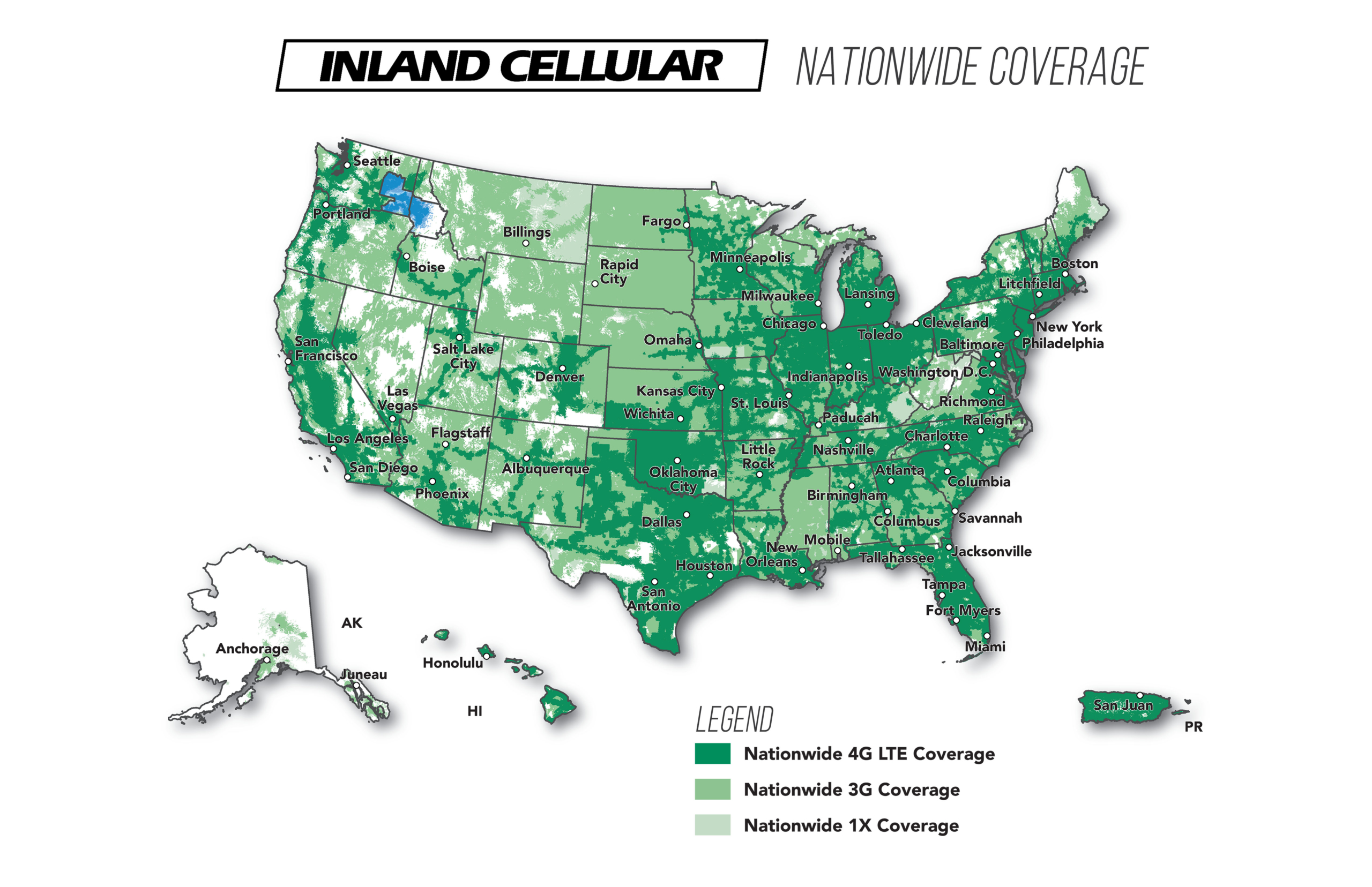 Nationwide Coverage